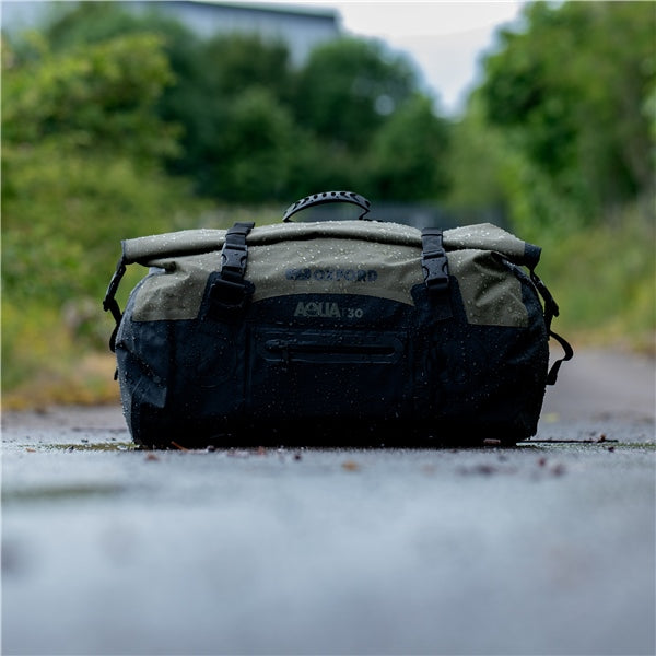 Oxford AQUA T Rollbag Khaki/Black - Driven Powersports