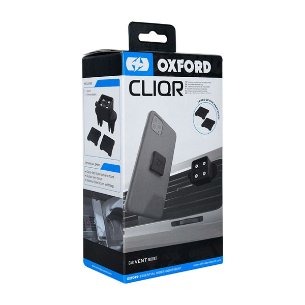 Oxford CLIQR Car Vent Mount - Driven Powersports