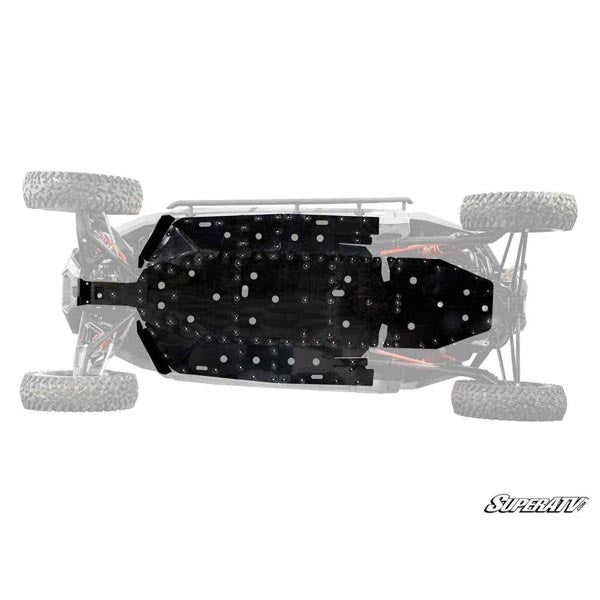 SuperATV SATV SKID PLATE POLARIS (FSP-P-RZRTR4) - Driven Powersports