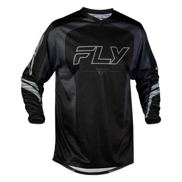 Fly Racing F-16 Raze Jersey Black/Grey 5XL Men's - Driven Powersports