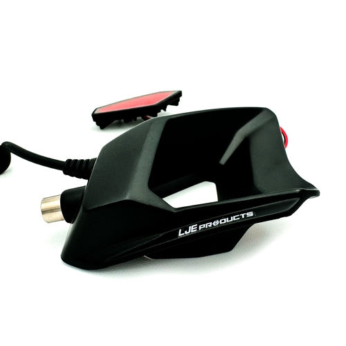 LJE Blizzard Buster Light for Mission Helmet Red - Driven Powersports