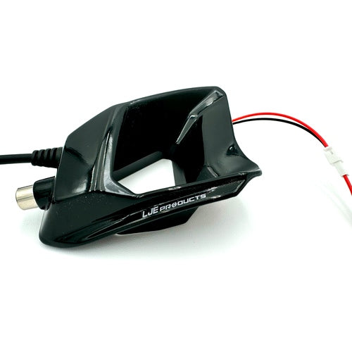 LJE Blizzard Buster Light for Mission Helmet Red - Driven Powersports