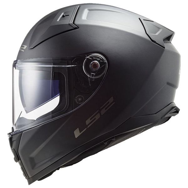 LS2 Citation II Full-Face Helmet Solid Matte Black 2XL - Driven Powersports