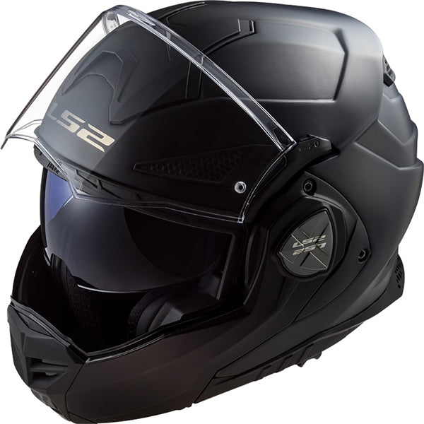 LS2 Advant X Modular Helmet Solid Matte Black XL - Driven Powersports