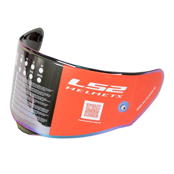 LS2 Pinlock Outer Face Shield Rainbow - Driven Powersports