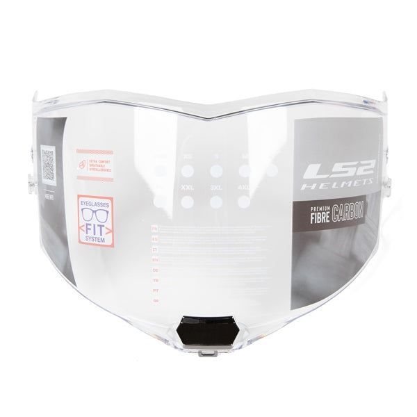 LS2 Pinlock Outer Face Shield Clear - Driven Powersports