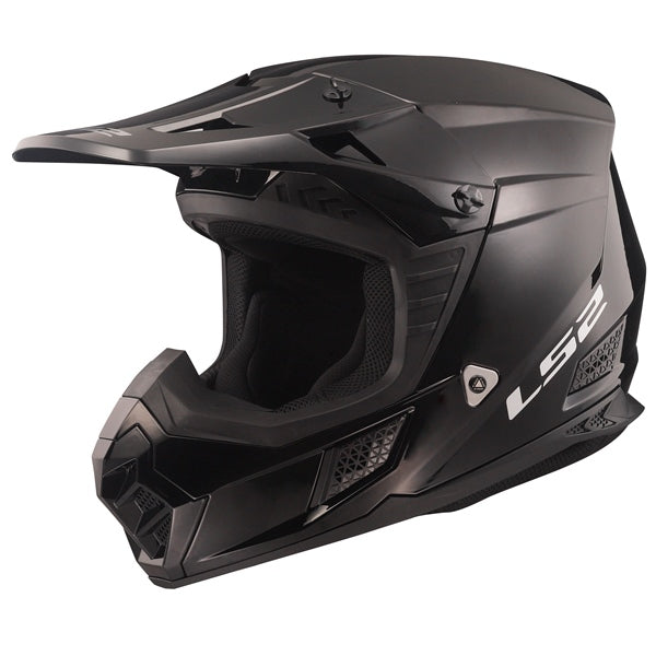 LS2 COZ Off-Road Helmet Solid Matte Black XL - Driven Powersports
