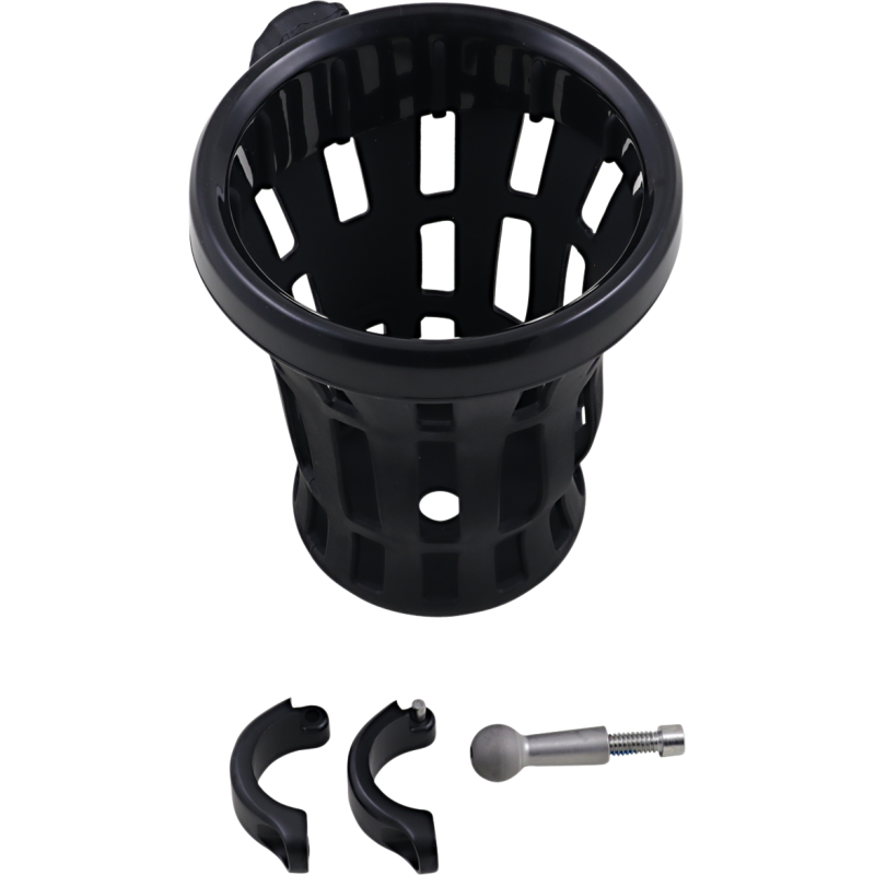 CIRO LLC HOLDER DRINK 1.25" Black Front - Driven Powersports