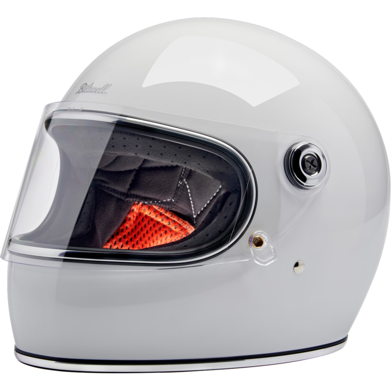 BILTWELL HELMET GRINGO S Gloss White Other - Driven Powersports