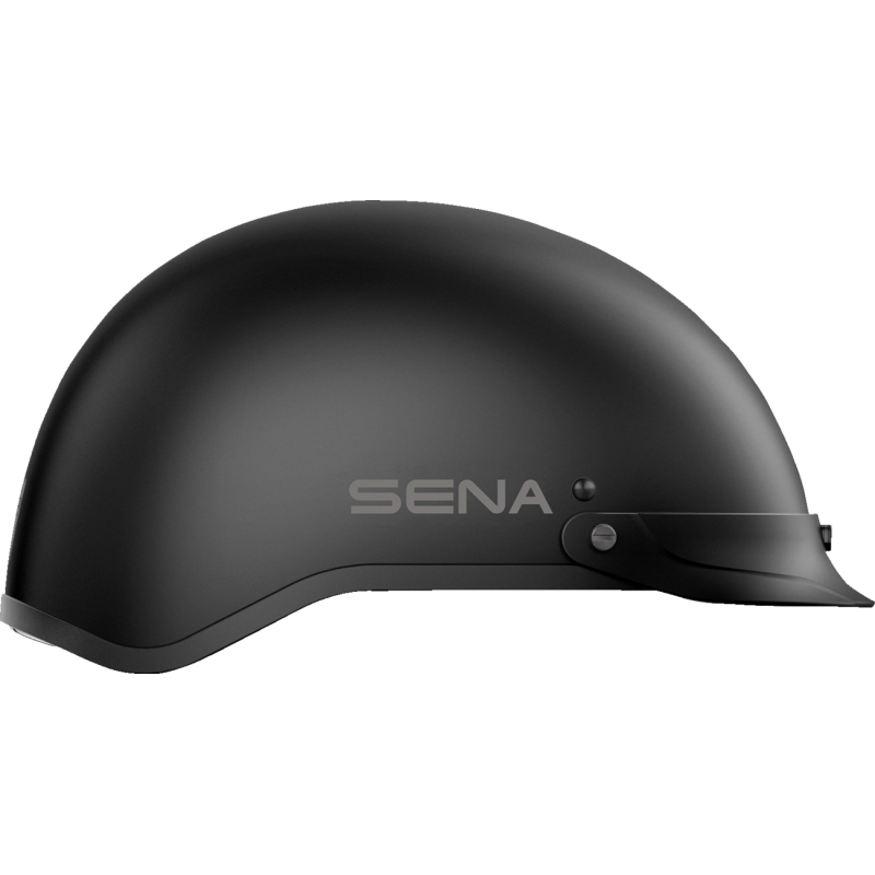 SENA CAVALRY-2, MESH HALF HELMET, Matte Black Right Side - Driven Powersports