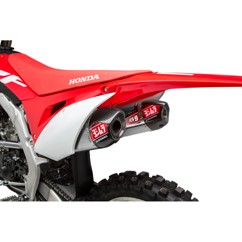 YOSHIMURA 18-21 CRF250R RS-9T FS SS/SS/CF TIPS Application Shot - Driven Powersports