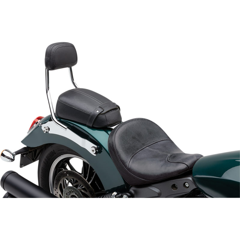 COBRA DET BKREST-SHRT SCOUT (502-2211) Chrome Application Shot - Driven Powersports