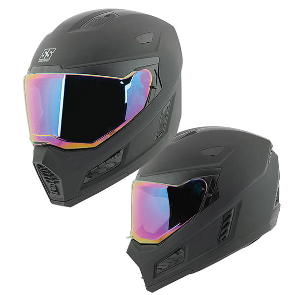 SPEED & STRENGTH SOLID SPEED SS1550 FULL FACE HELMET Matte Black Large - Driven Powersports