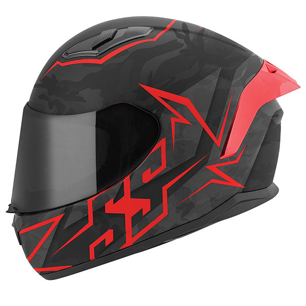 SPEED & STRENGTH S&S MOMENT TRUTH SS750 FULL FACE HELMET Red/Black Large - Driven Powersports