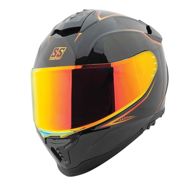 Speed & Strength SS1660 Cruise Missile Full Face Helmet Red 2XL - Driven Powersports