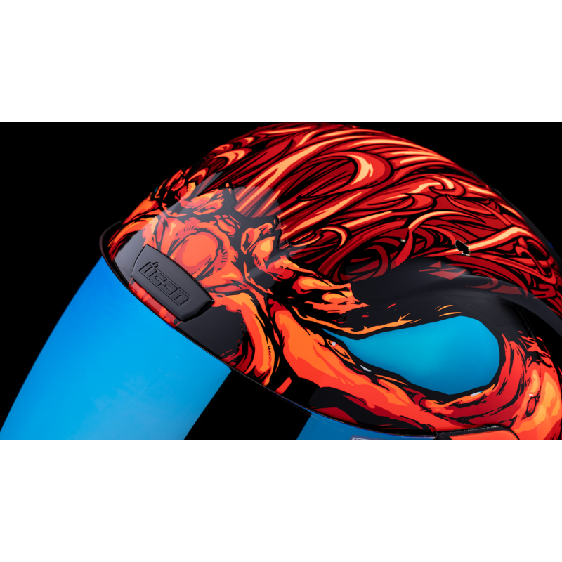 ICON HELMET AIRFORM MIPS MANIK'RR Red Front - Driven Powersports