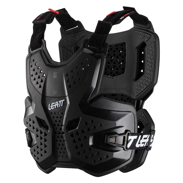 Leatt 3.5 Chest Protector Black - Driven Powersports