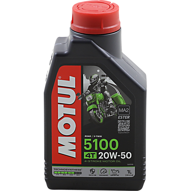 MOTUL (CS/12) 5100 4T 20W50 1L MOTUL Front - Driven Powersports