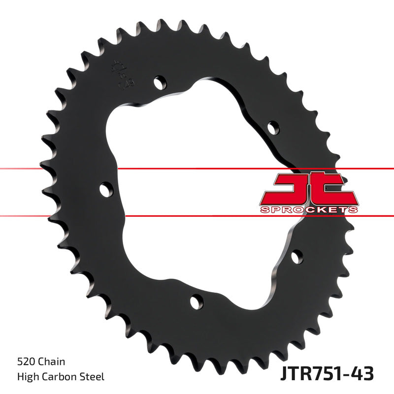 SPROCKET REAR 520 43T - Driven Powersports