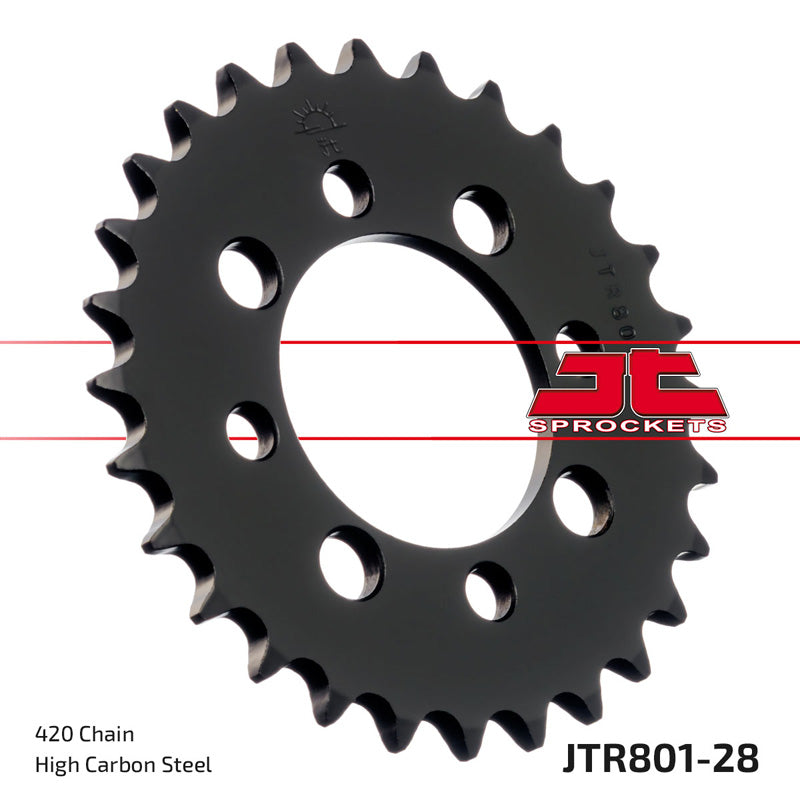 JT SPROCKETS SPROCKET REAR 420 28T - Driven Powersports
