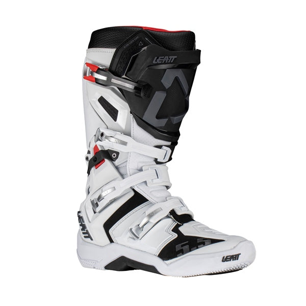 Leatt 5.5 Flexlock Boots White 7 - Driven Powersports