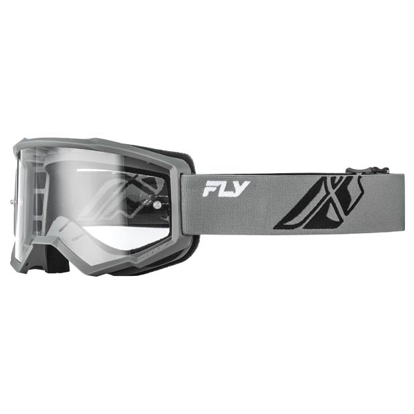 Fly Racing Focus Goggles Clear Grey/Black - Driven Powersports