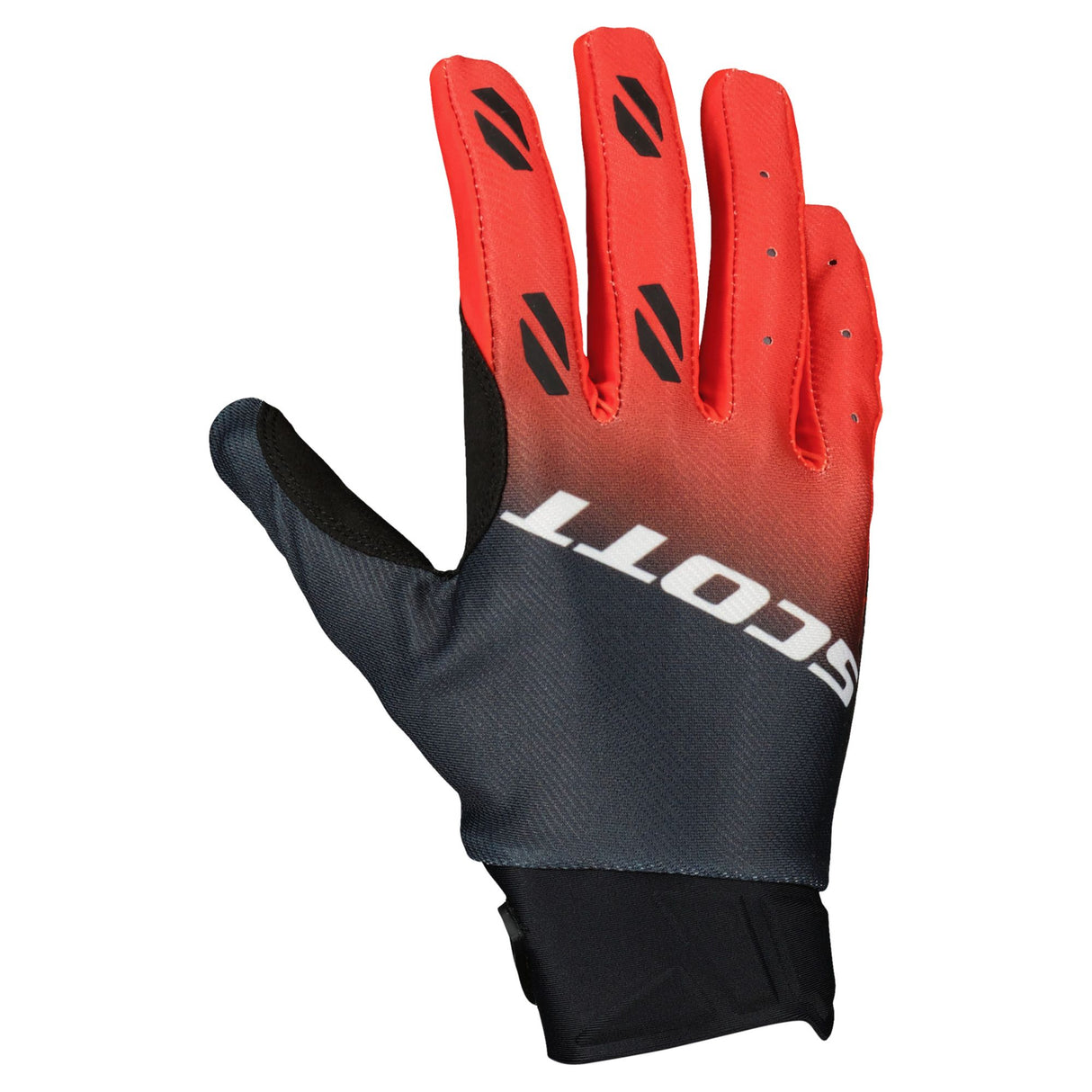 Scott Glove EVO Swap Caviar Black/Fast Red/SPL L