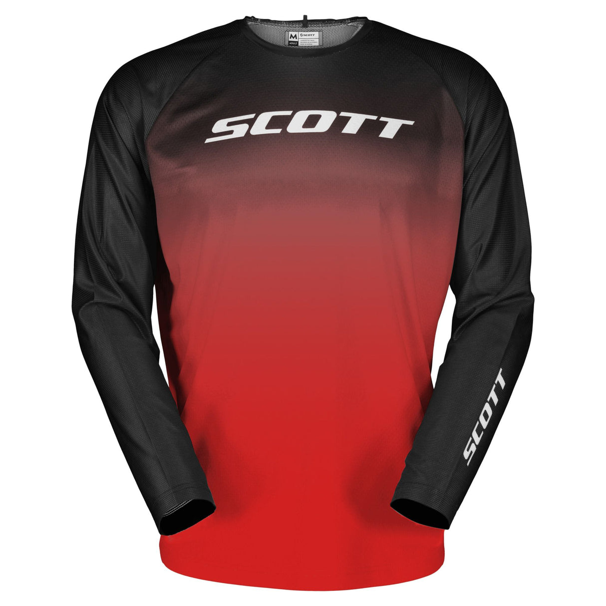 Scott Jersey EVO Swap Caviar Black/Fast Red/SPL M