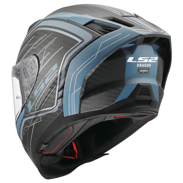 LS2 Dragon Full-Face Helmet Subic Petrol blue L - Driven Powersports