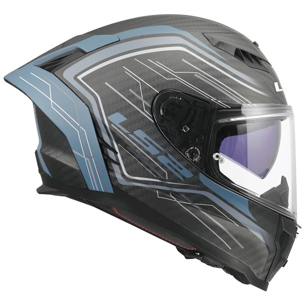 LS2 Dragon Full-Face Helmet Subic Petrol blue L - Driven Powersports