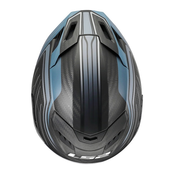 LS2 Dragon Full-Face Helmet Subic Petrol blue L - Driven Powersports