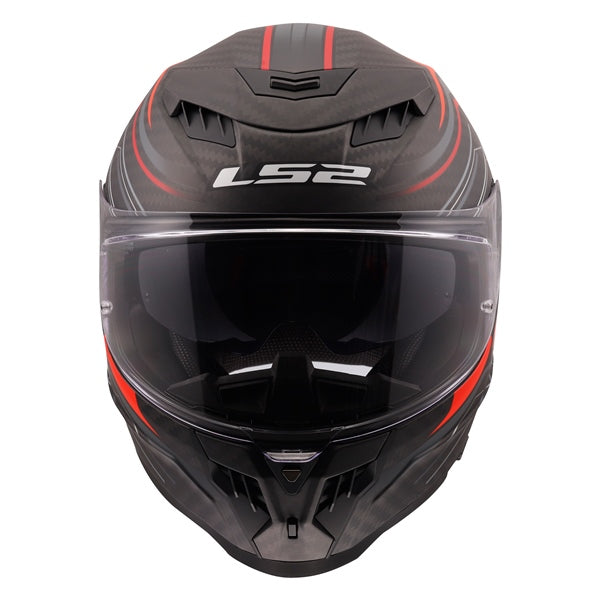 LS2 Dragon Full-Face Helmet Subic Matte Red S - Driven Powersports