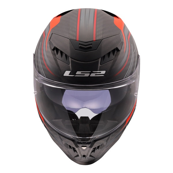 LS2 Dragon Full-Face Helmet Subic Matte Red S - Driven Powersports