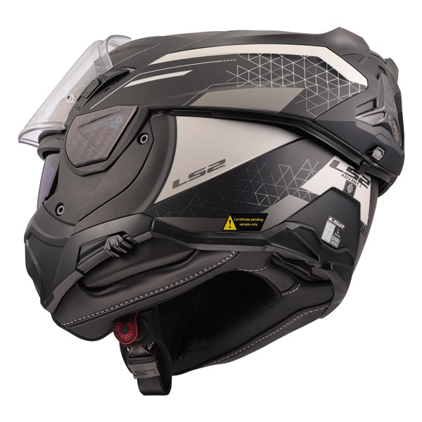 LS2 Advant II Modular Helmet Astral Matte Gray XS - Driven Powersports