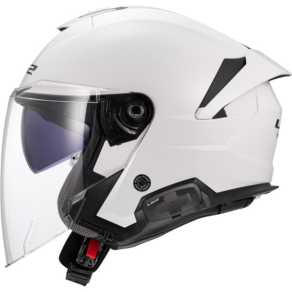 LS2 Verso II Open-Face Helmet Solid White 2XL - Driven Powersports