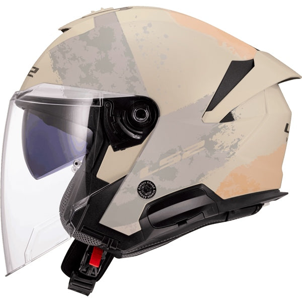 LS2 Verso II Open-Face Helmet Aqua S - Driven Powersports