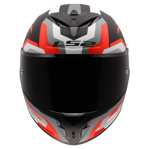 LS2 Rapid III Full-Face Helmet Hyper Matte Black/Red L - Driven Powersports
