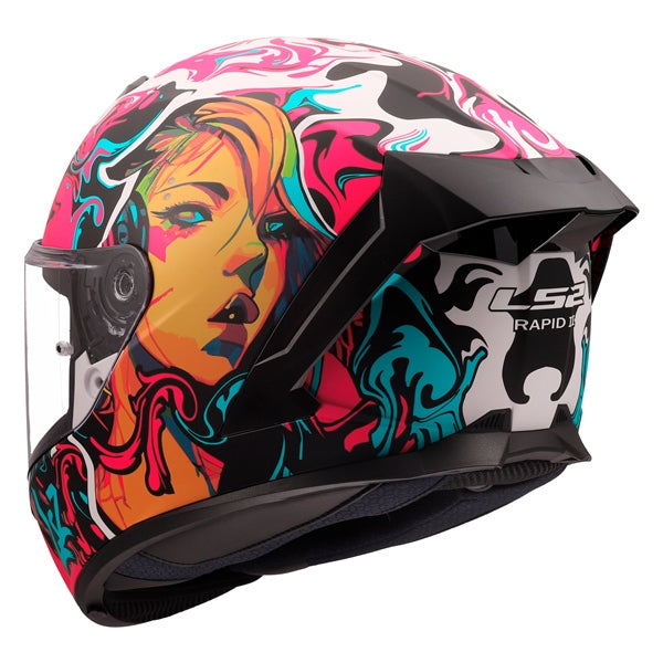 LS2 Rapid III Full-Face Helmet Cyberg XS - Driven Powersports