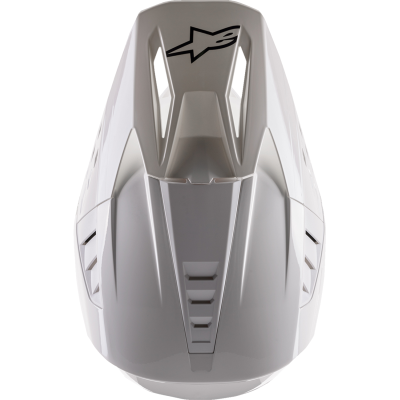 ALPINESTARS HELMET SM5 SOLID White Top - Driven Powersports