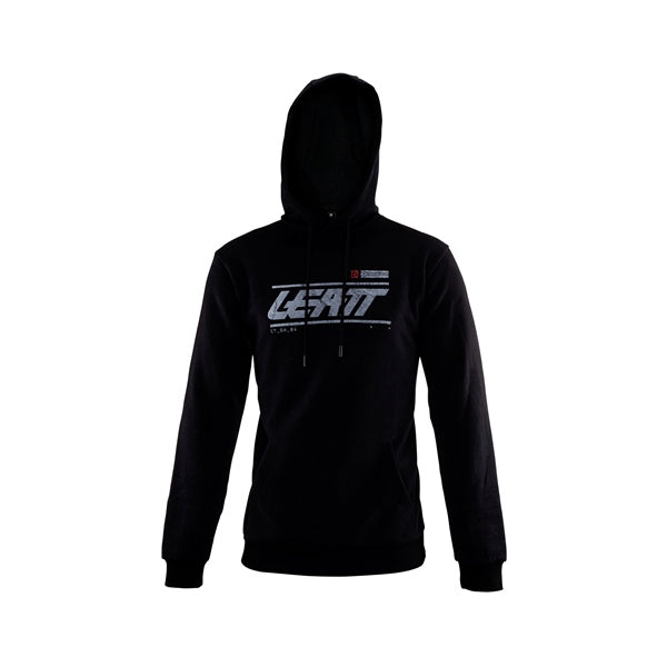 LEATT HOODIE CORE Black SM - Driven Powersports