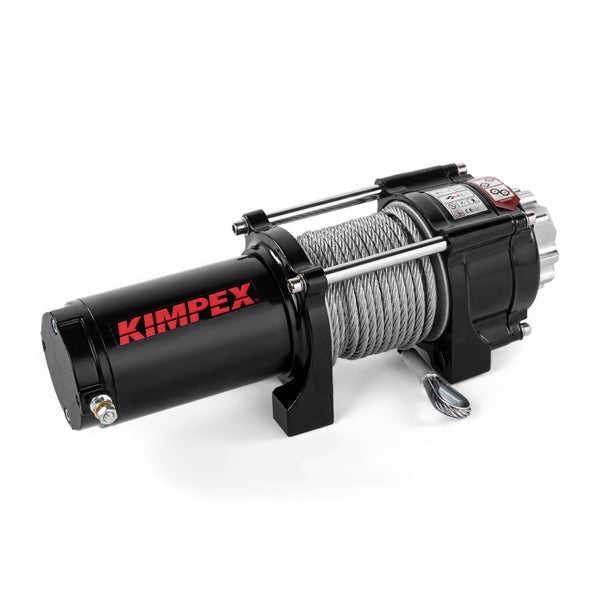KIMPEX WINCH IP 67 3500 ONLY STEEL CABLE (458252) - Driven Powersports
