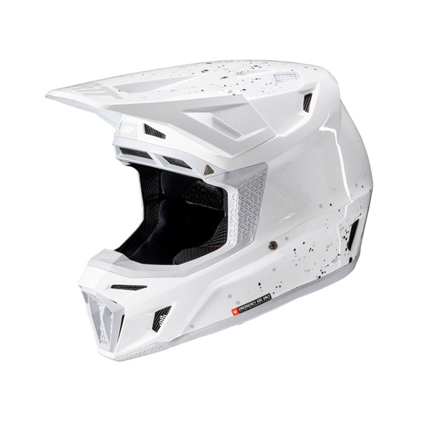 Leatt 8.5 Off-Road Helmet Kit V25 White XS - Driven Powersports