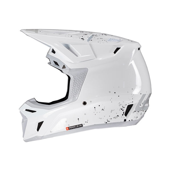 Leatt 8.5 Off-Road Helmet Kit V25 White XS - Driven Powersports