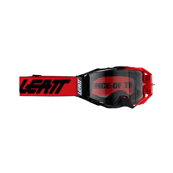 Leatt Velocity 6.5 Photochromic Goggle Red/Light Gray - Driven Powersports