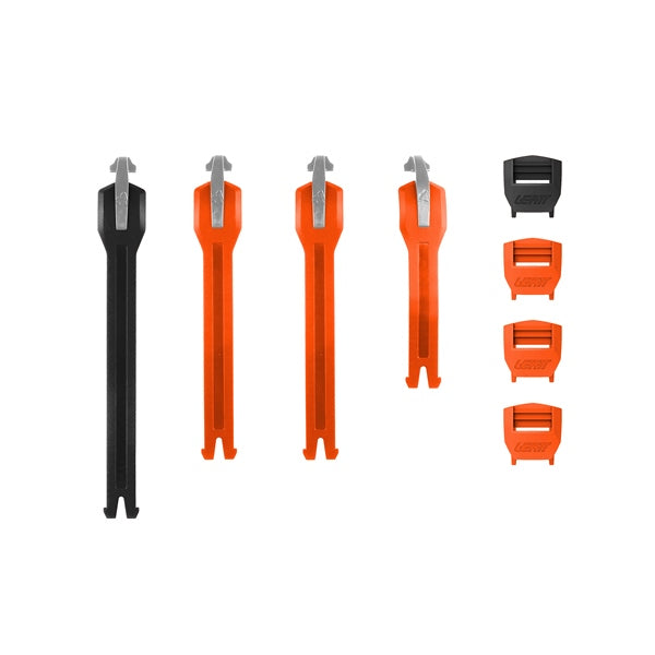 Leatt 5.5 Strap Kit Black/Orange - Driven Powersports