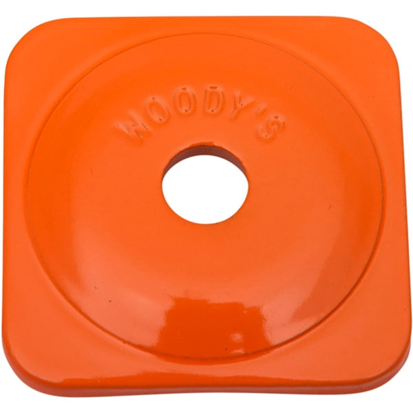WOODY'S SQUARE GRAND DIGGER BACKER PLATES Orange 48 Package 5/16" - Driven Powersports
