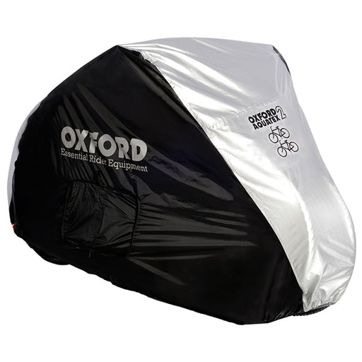 OXFORD PRODUCTS COVER AQUATEX 2 BIKES OXFORD Black - Driven Powersports
