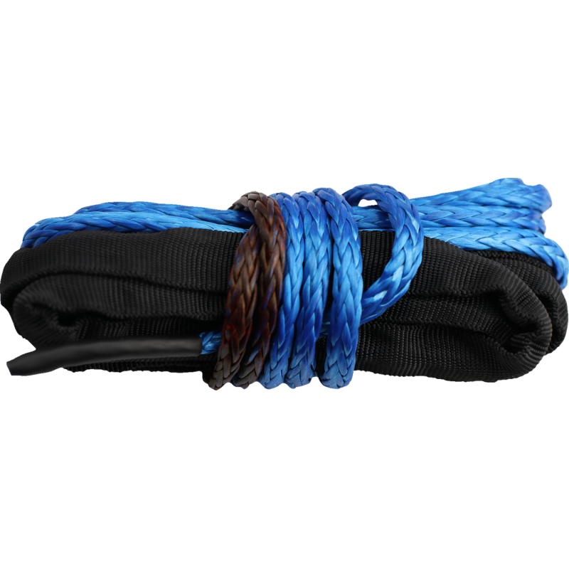 KFI PRODUCTS WINCH ROPE - SYNTHETIC - - 3/16" X 12' Blue Front - Driven Powersports
