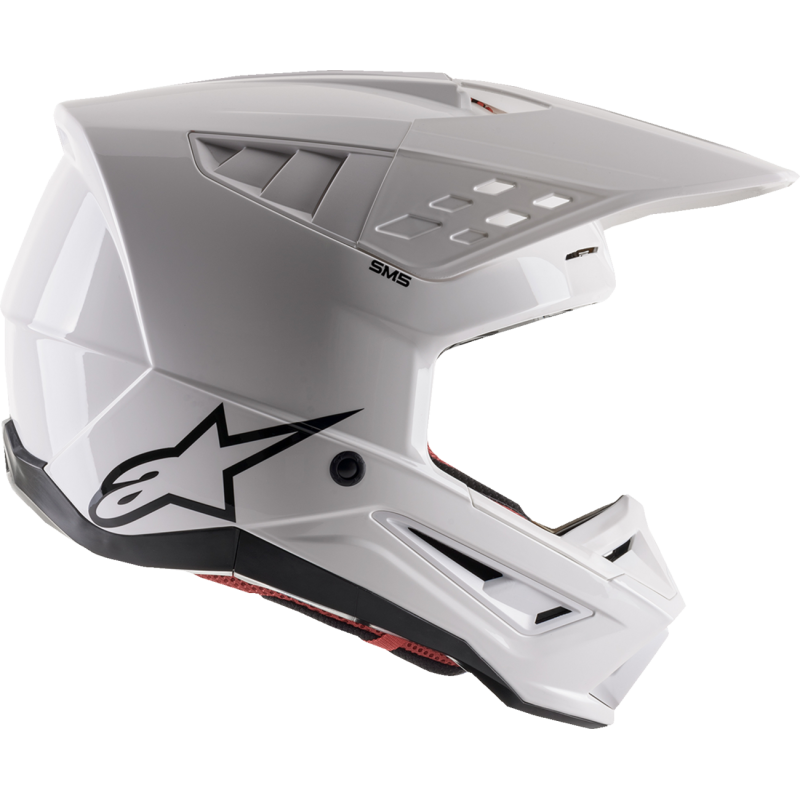 ALPINESTARS HELMET SM5 SOLID White Other - Driven Powersports