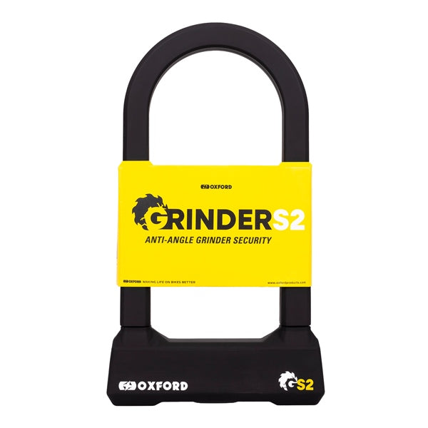 Oxford Grinder S2 Shackle Lock - Driven Powersports